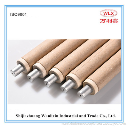 High temperature expendable prompt thermocouple sensor